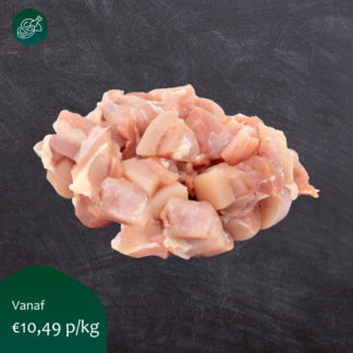 Dijfilet blokjes