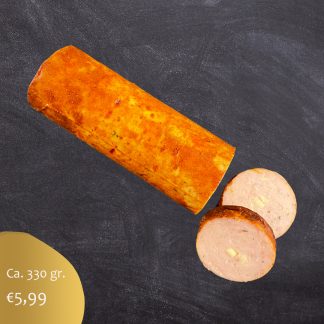 Kip grillworst kaas 330 gr.