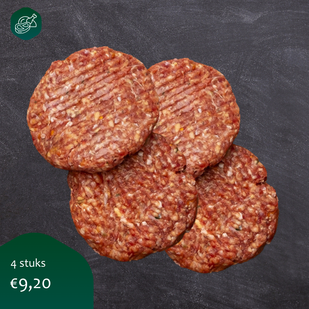 Runderburgers deluxe