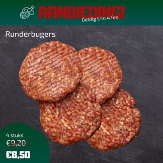 Runderburgers deluxe